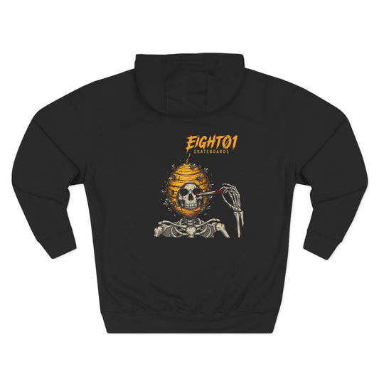 Beehive State of Mind -Three Panel Fleece Hoodie