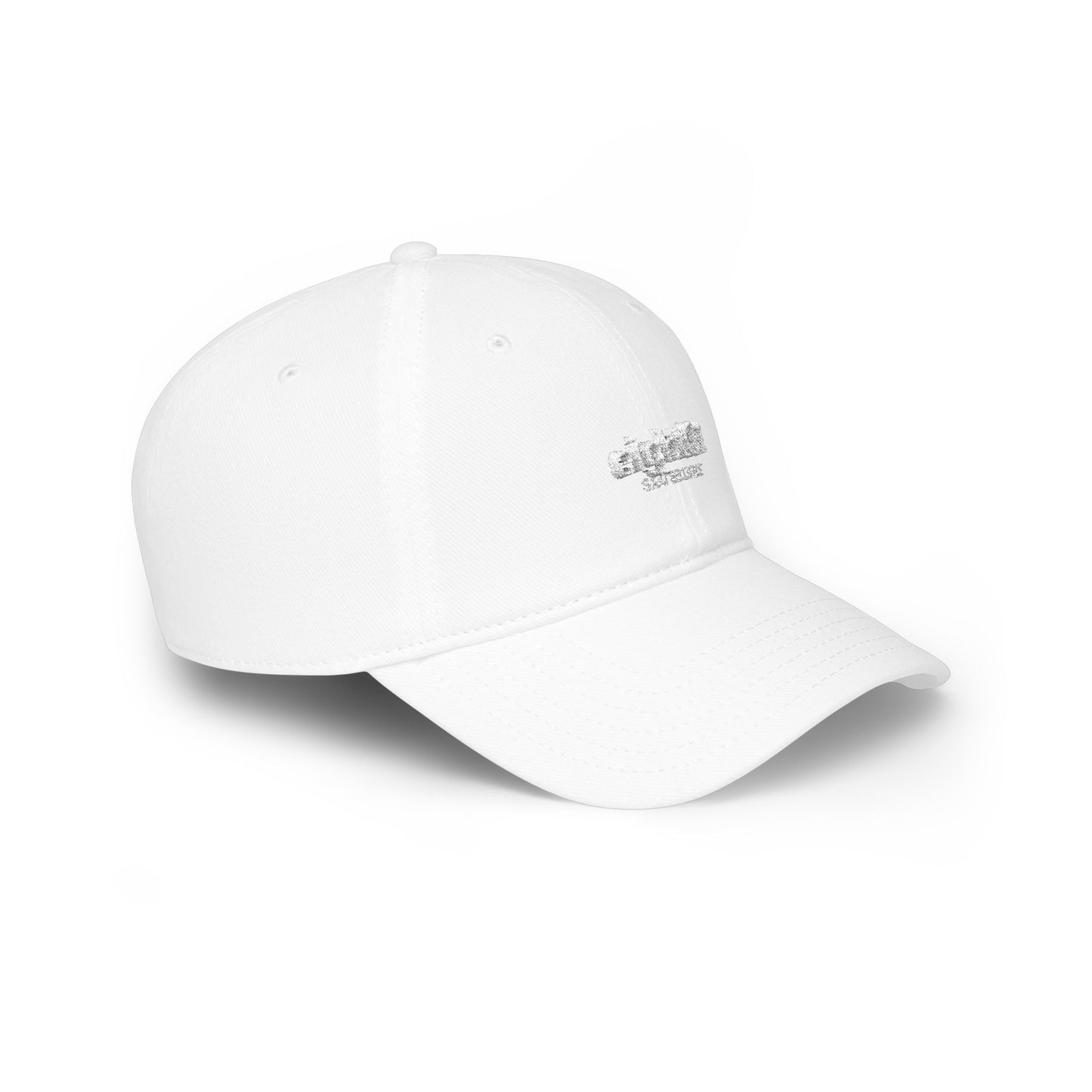 eight01 Skateboards Low Profile Baseball Cap — Distressed Logo Dad Hat for Skateboarders