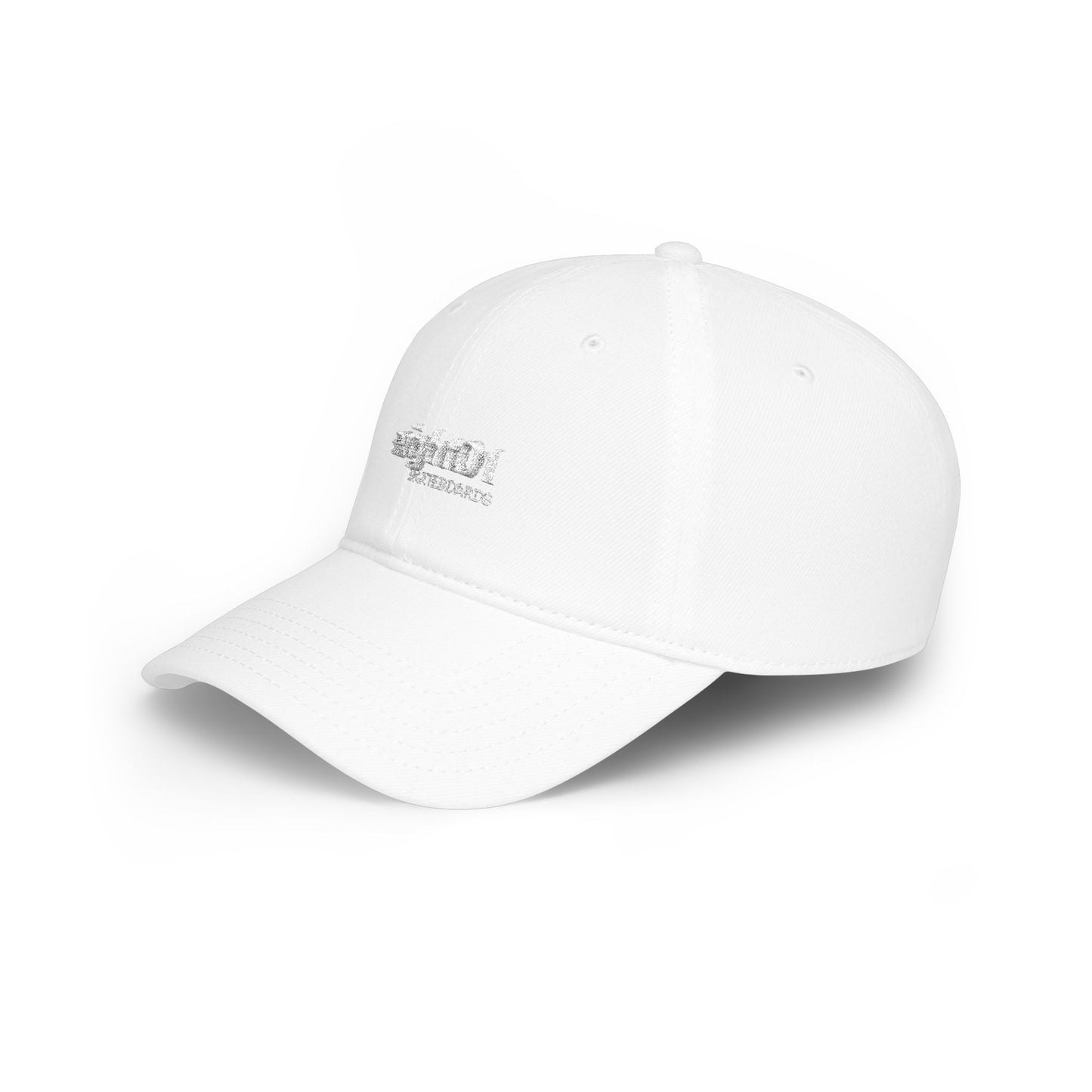 eight01 Skateboards Low Profile Baseball Cap — Distressed Logo Dad Hat for Skateboarders