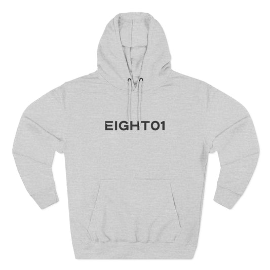 Eight01 Skateboards Hoodie — Mountain Logo Fleece Pullover