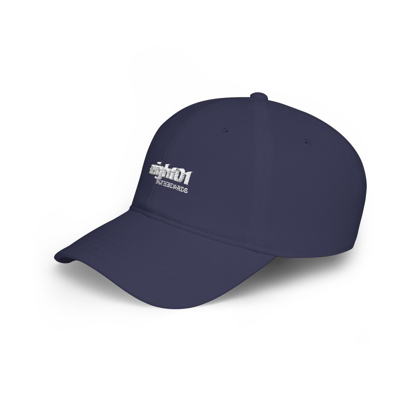 eight01 Skateboards Low Profile Baseball Cap — Distressed Logo Dad Hat for Skateboarders
