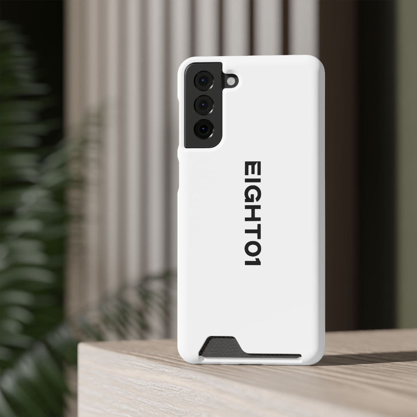 Slim Card Holder Phone Case — EIGHT01 Minimalist Wallet Cover
