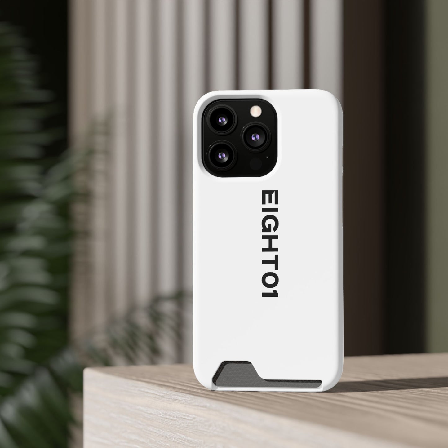 Slim Card Holder Phone Case — EIGHT01 Minimalist Wallet Cover