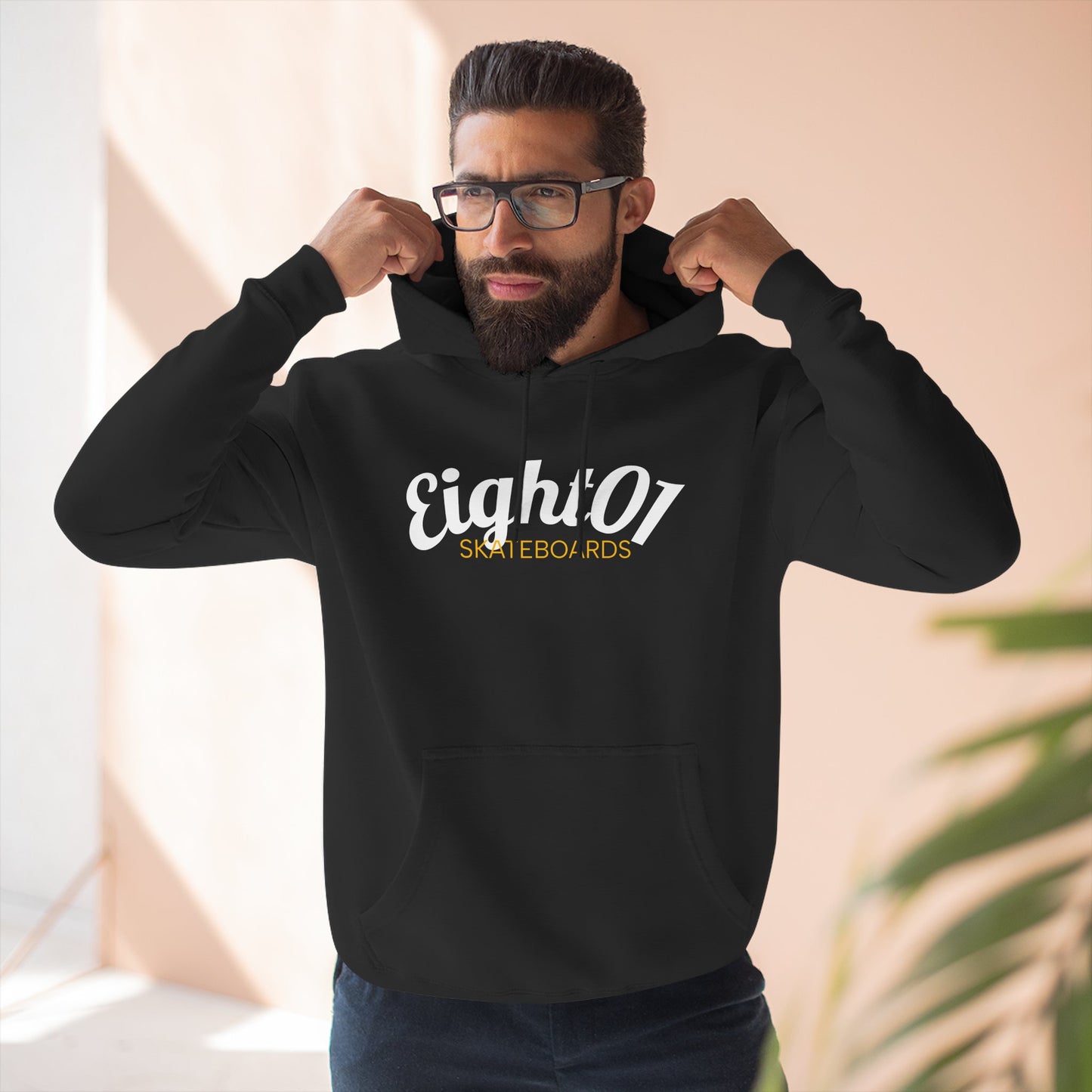 Beehive State of Mind -Three Panel Fleece Hoodie